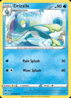 Drizzile — Sword & Shield — Uncommon