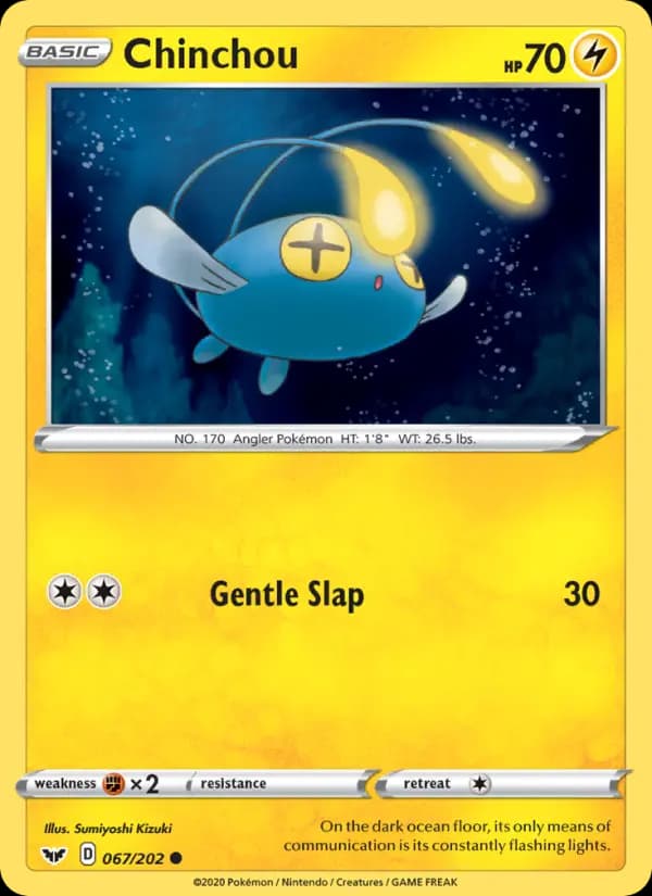 Chinchou — Sword & Shield, Common