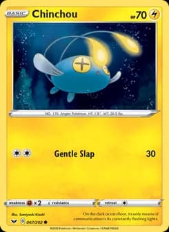 Chinchou — Sword & Shield — Common