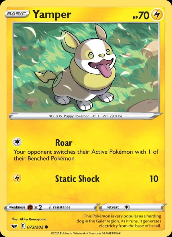 Yamper — Sword & Shield, Common