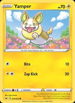 Yamper — Sword & Shield — Common