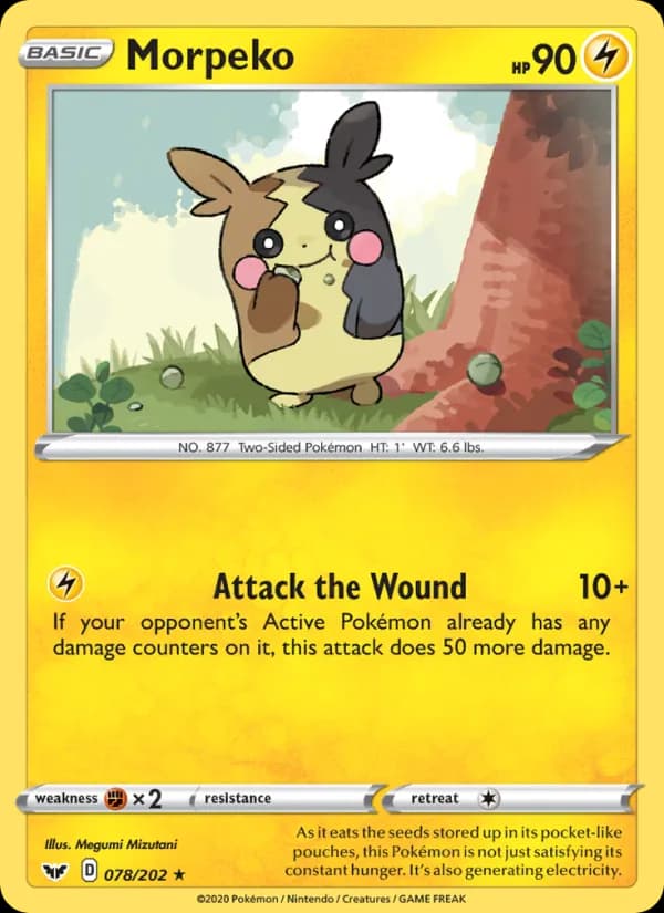 Morpeko — Sword & Shield, Rare
