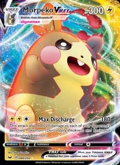 Morpeko VMAX — Sword & Shield — Holo Rare VMAX