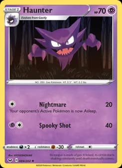 Haunter — Sword & Shield — Uncommon