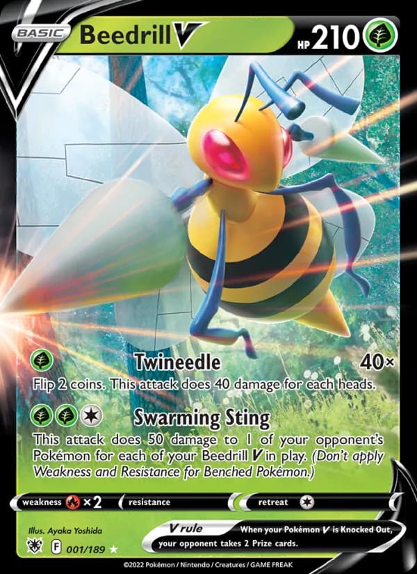 Beedrill V — Astral Radiance, Holo Rare V