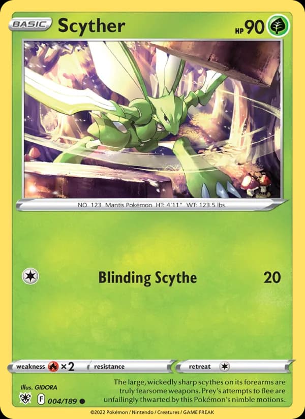 Scyther — Astral Radiance, Common