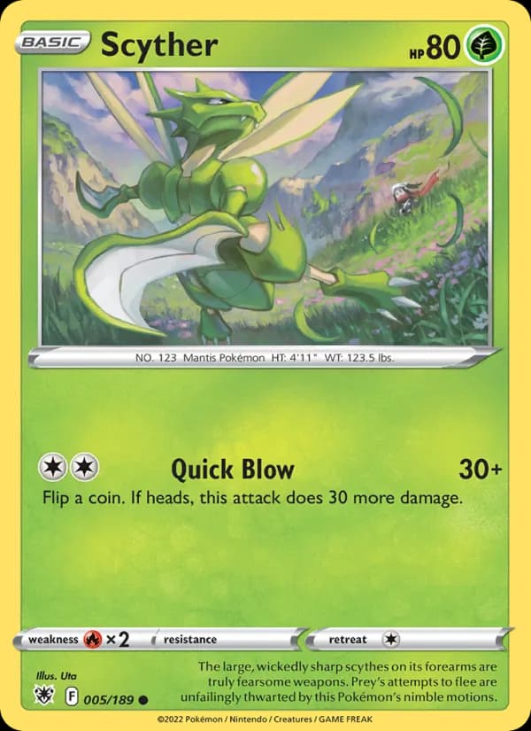 Scyther — Astral Radiance, Common