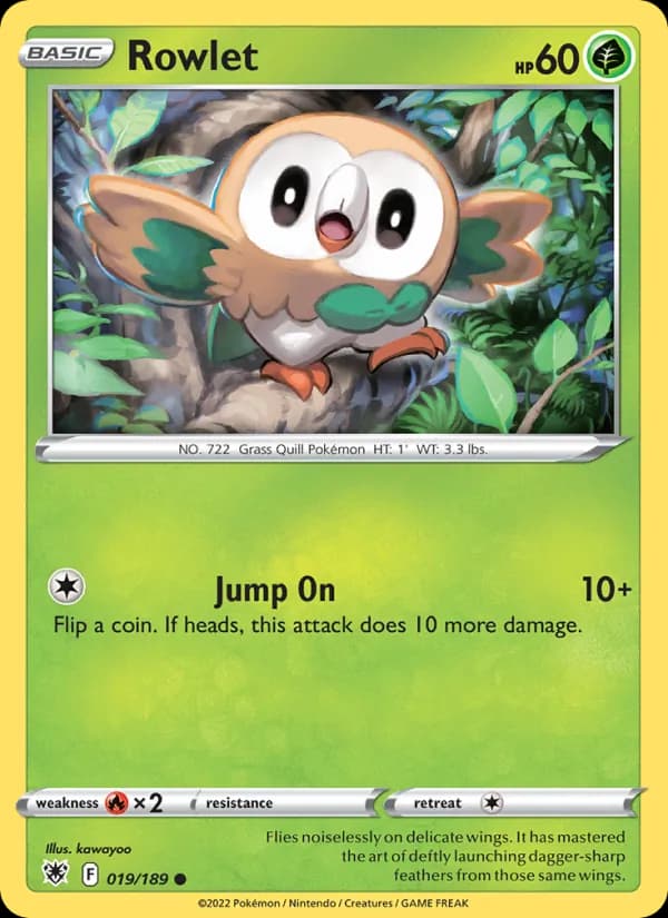 Rowlet — Astral Radiance, Common