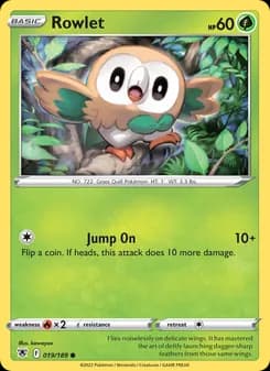 Rowlet — Astral Radiance — Common