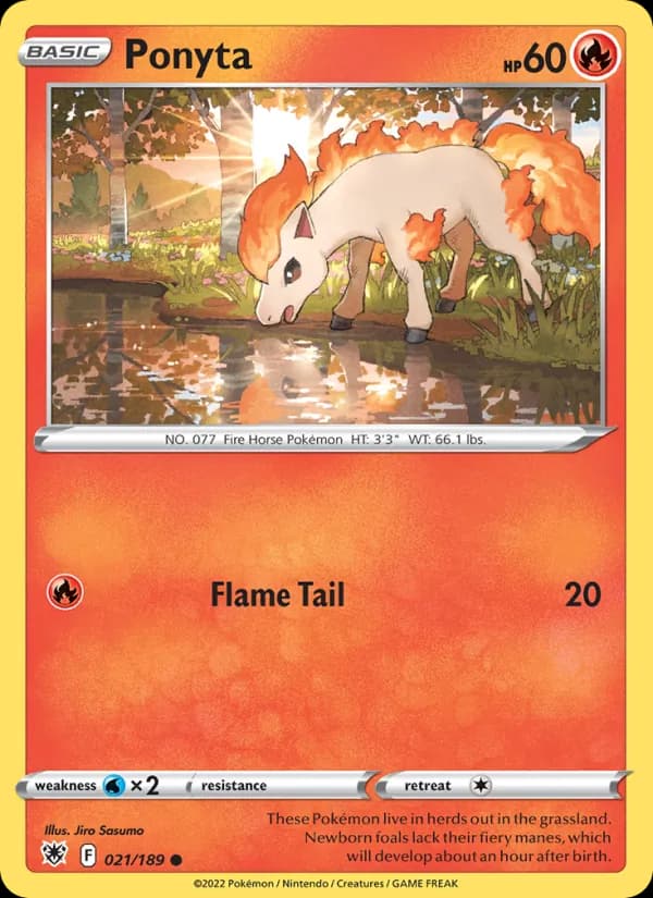 Ponyta — Astral Radiance, Common