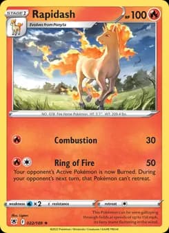 Rapidash — Astral Radiance — Rare