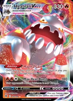 Heatran VMAX — Astral Radiance — Holo Rare VMAX