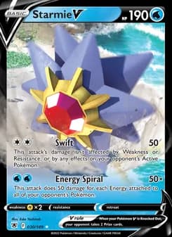 Starmie V — Astral Radiance — Ultra Rare