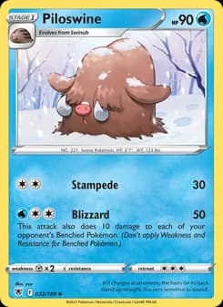 Piloswine — Astral Radiance — Uncommon