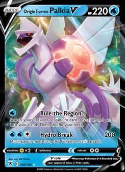 Origin Forme Palkia V — Astral Radiance — Holo Rare V