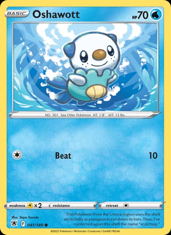 Oshawott — Astral Radiance, Common