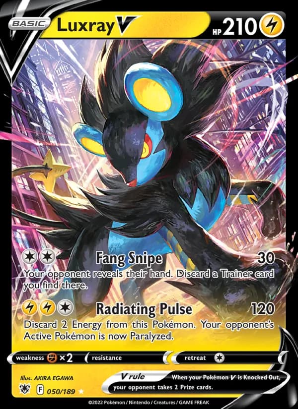Luxray V — Astral Radiance, Holo Rare V