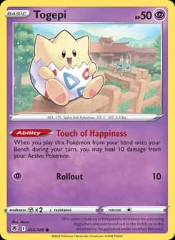 Togepi — Astral Radiance — Common