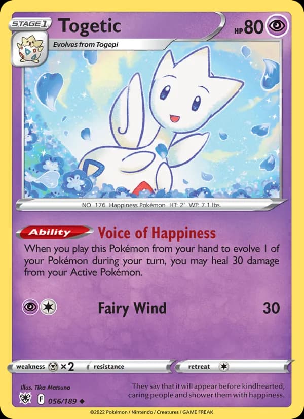 Togetic — Astral Radiance, Uncommon