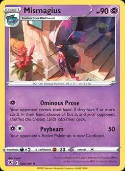 Mismagius — Astral Radiance — Rare