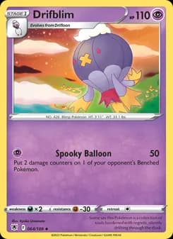 Drifblim — Astral Radiance — Uncommon