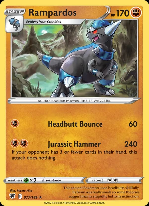 Rampardos — Astral Radiance, Holo Rare