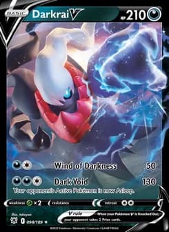 Darkrai V — Astral Radiance — Holo Rare V