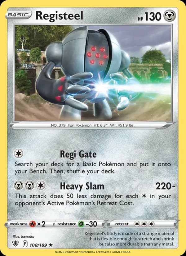 Registeel — Astral Radiance, Rare