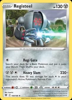 Registeel — Astral Radiance — Rare