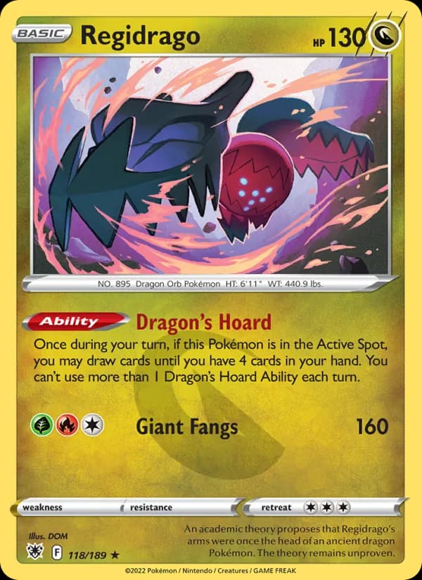 Regidrago — Astral Radiance, Rare