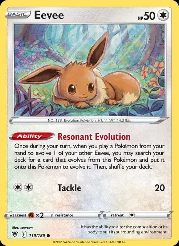 Eevee — Astral Radiance, Common