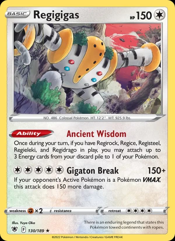 Regigigas — Astral Radiance, Holo Rare