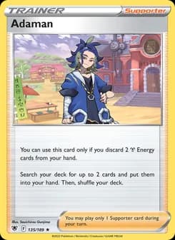 Adaman — Astral Radiance — Holo Rare