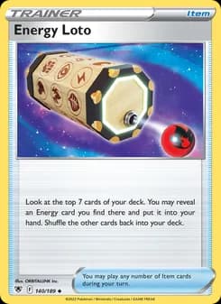 Energy Loto — Astral Radiance — Uncommon