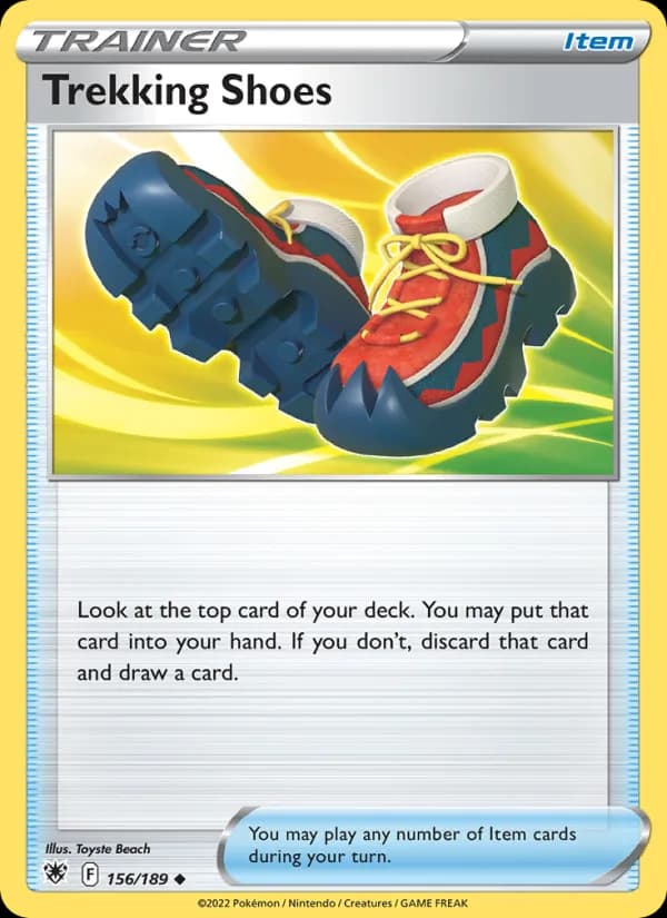 Trekking Shoes — Astral Radiance, Uncommon