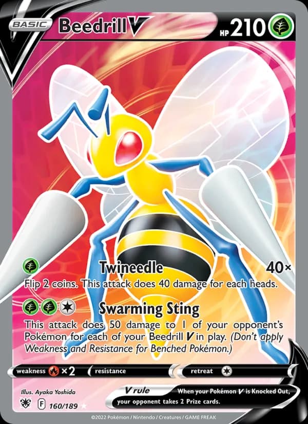 Beedrill V — Astral Radiance, Ultra Rare