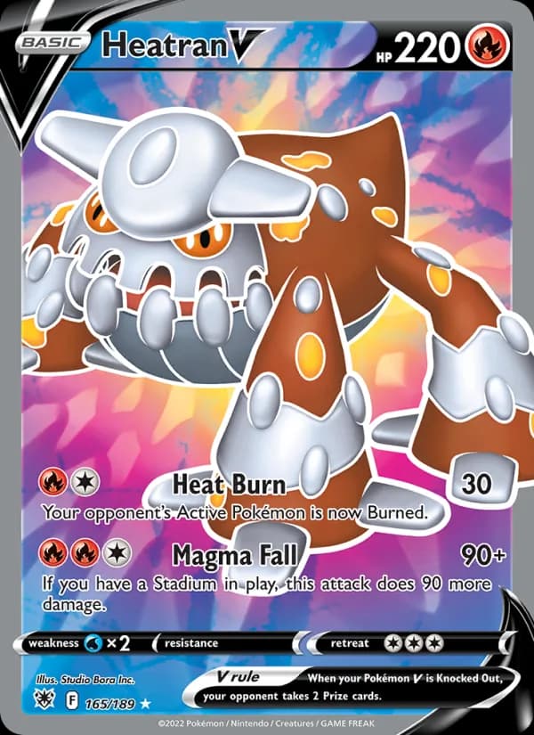 Heatran V — Astral Radiance, Ultra Rare