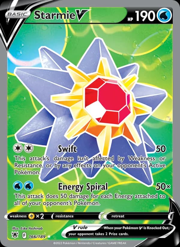 Starmie V — Astral Radiance, Ultra Rare