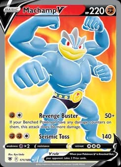 Machamp V — Astral Radiance — Ultra Rare