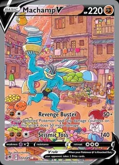 Machamp V — Astral Radiance — Ultra Rare