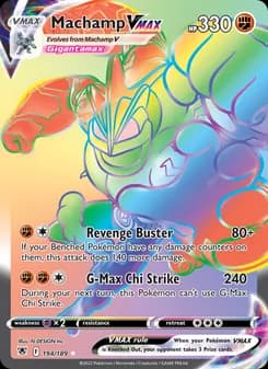 Machamp VMAX — Astral Radiance — Secret Rare