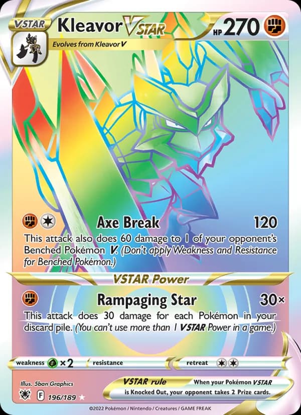 Kleavor VSTAR — Astral Radiance, Secret Rare