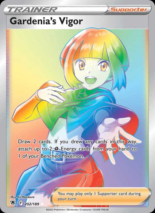 Gardenia's Vigor — Astral Radiance, Secret Rare