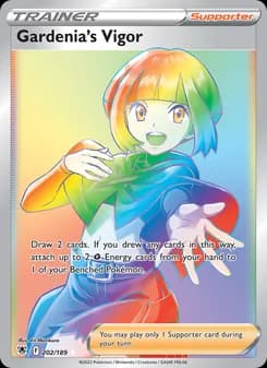 Gardenia's Vigor — Astral Radiance — Secret Rare