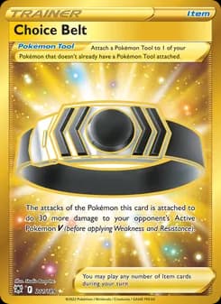 Choice Belt — Astral Radiance — Secret Rare