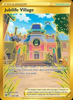 Jubilife Village — Astral Radiance — Secret Rare