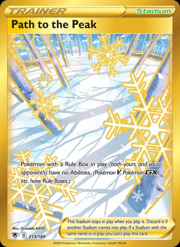 Path to the Peak — Astral Radiance, Secret Rare