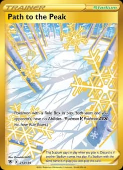 Path to the Peak — Astral Radiance — Secret Rare