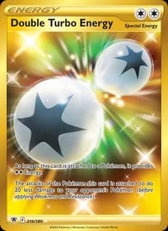 Double Turbo Energy — Astral Radiance — Secret Rare
