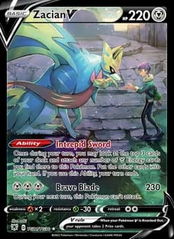 Zacian V — Astral Radiance — Ultra Rare
